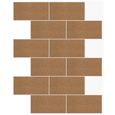 Фасадная панель АМК Блок однотонный 103 Фасадная панель АМК Блок однотонный 103